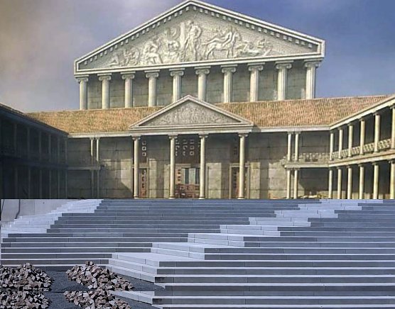 Die Treppe zum Palast (Foto: Peter Blei) Die Treppe zum Palast (Foto: Peter Blei)