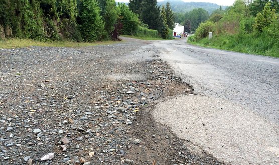 Diese Stra&szlig;e will Heck sanieren (Foto: privat)
