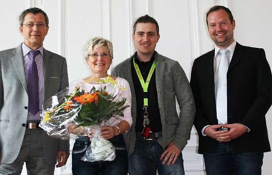 &Uuml;bergeben (Foto: privat)