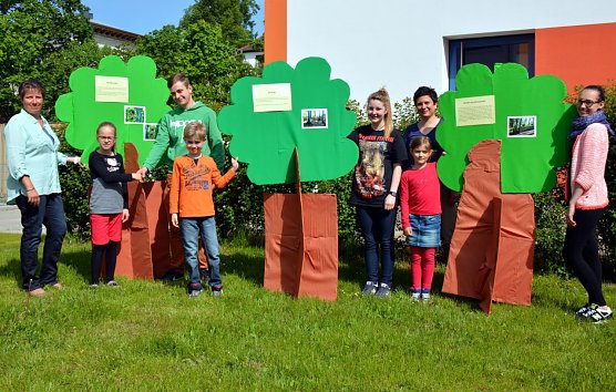Sagenpark an der KKS (Foto: Grund- und Regelschule Käthe Kollwitz) Sagenpark an der KKS (Foto: Grund- und Regelschule Käthe Kollwitz)