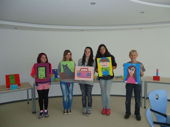 Johanna, Ramona, Sarah, Cassy, Kevin (Foto: Iris Heller)