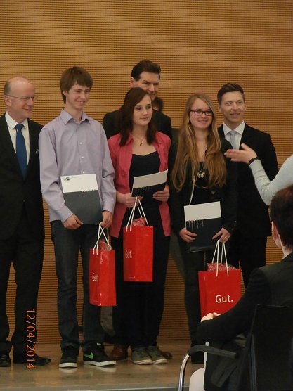 Michelle Zimmer, Marie-Theres Roloff, Christopher Ließmann (Foto: Regelschule Ellrich) Michelle Zimmer, Marie-Theres Roloff, Christopher Ließmann (Foto: Regelschule Ellrich)