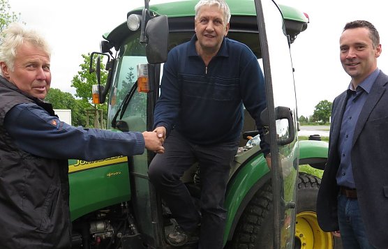 Von links: Junker, Niebelschütz, Neu (Foto: NUV) Von links: Junker, Niebelschütz, Neu (Foto: NUV)