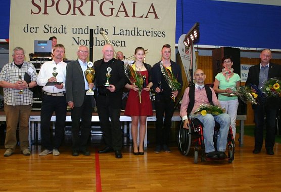 Die Geehrten (Foto: Uwe Tittel) Die Geehrten (Foto: Uwe Tittel)