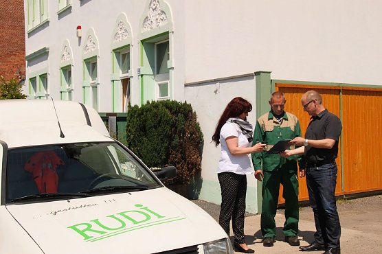 Programm gestartet (Foto: J. Piper) Programm gestartet (Foto: J. Piper)