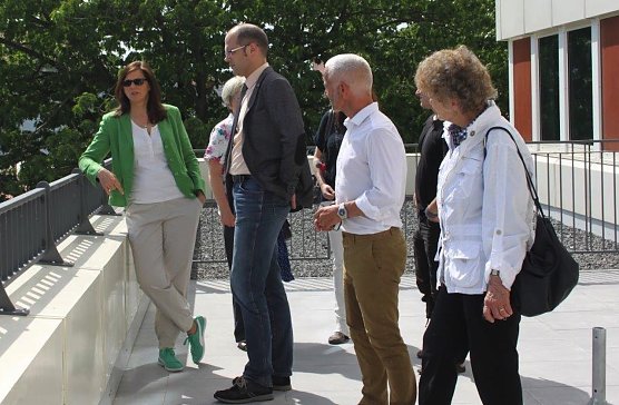 Zu Besuch am Grimmelhof (Foto: A. Spiegel)