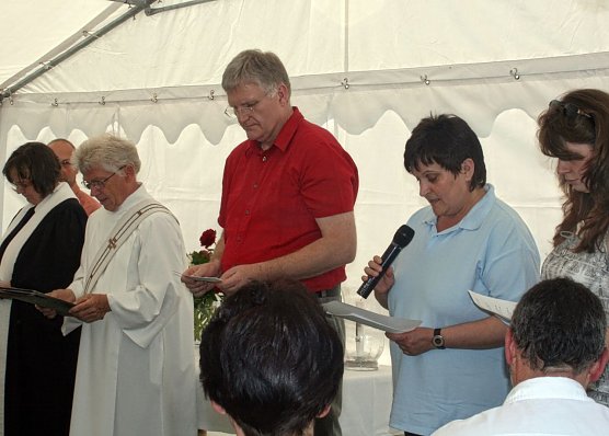 Open-Air-Gottesdienst (Foto: H.-Chr.Wisch)