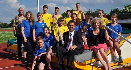 Hoch hinaus auf neuer Anlage (Foto: KSK)