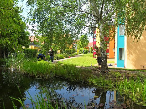 Arbeitseinsatz in Salza (Foto: S. Paul)