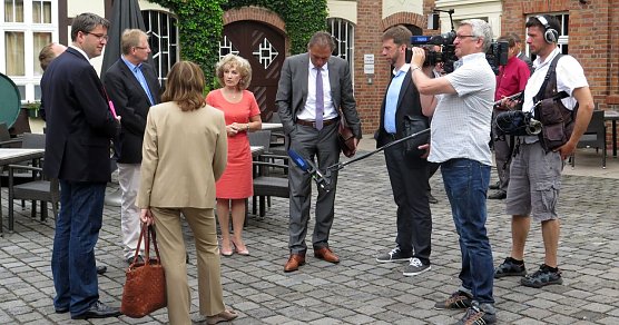 Zum zweiten Fr&uuml;hst&uuml;ck (Foto: nnz)