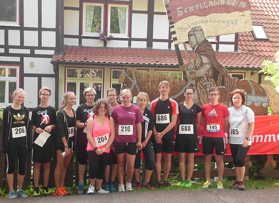 Beim Vogelberglauf mit dabei (Foto: privat) Beim Vogelberglauf mit dabei (Foto: privat)