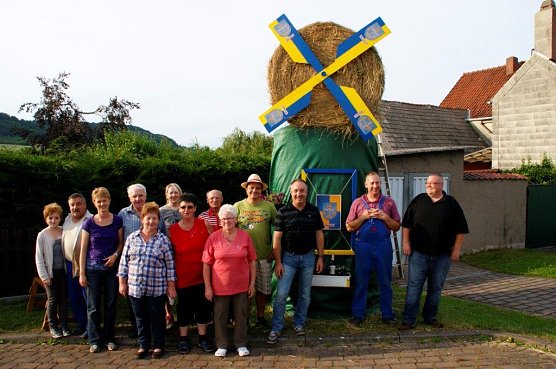 Die M&uuml;hle ist fertig (Foto: Michael Randel)