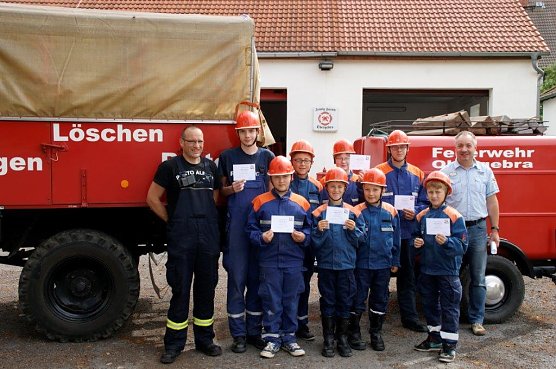 Badespaß für die Nachwuchswehr (Foto: Michael Randel) Badespaß für die Nachwuchswehr (Foto: Michael Randel)