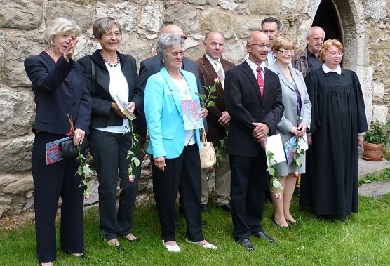 Goldene Konfirmation in Ellrich (Foto: Dr. Wolfgang R. Pientka)