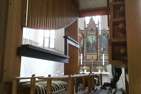 Orgelweihe in Ellrich (Foto: Dr. Hannelore Pientka)