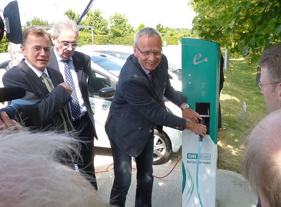 Aufgetankt (Foto: privat/Gemeinde Werther) Aufgetankt (Foto: privat/Gemeinde Werther)