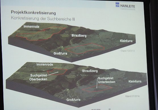 Informationsveranstaltung zum Pumpspeicherwerk (Foto: Karl-Heinz Herrmann) Informationsveranstaltung zum Pumpspeicherwerk (Foto: Karl-Heinz Herrmann)