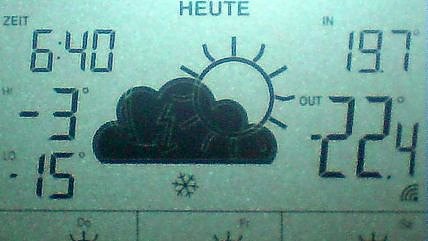 Sch&ouml;nheit und K&auml;lte (Foto: Daniel)