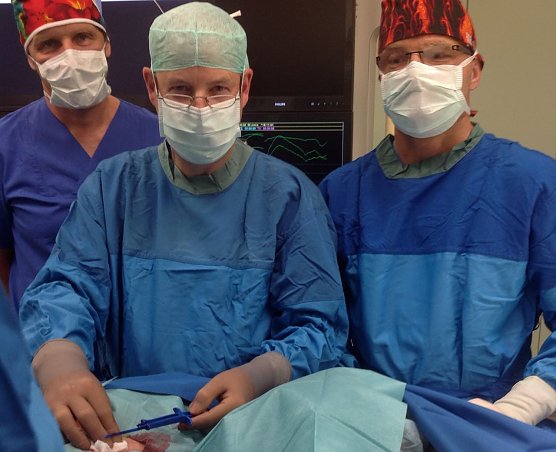 Op-Team (Foto: Südharz Klinikum) Op-Team (Foto: Südharz Klinikum)