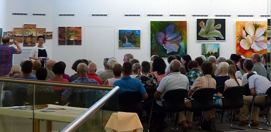 Vernissage in der KSK-Galerie (Foto: nnz)