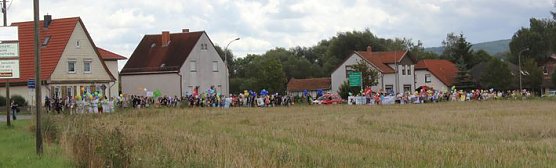 Zeichen gegen Rechts gesetzt (Foto: Karl-Heinz Herrmann)
