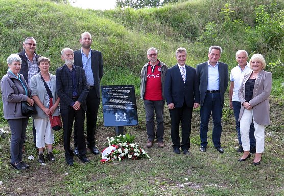 Gemeinsam gedacht (Foto: nnz)