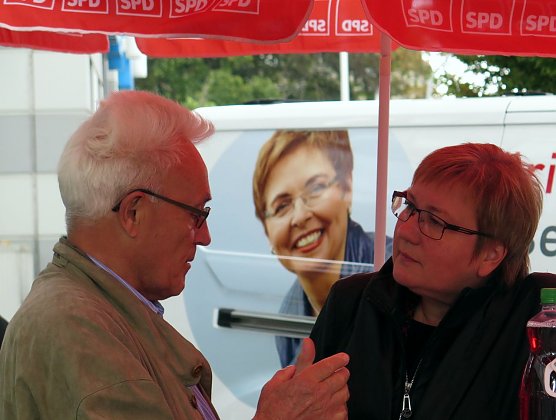 Gleicke im Gespr&auml;ch (Foto: nnz)