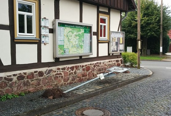 Sinnlos zerst&ouml;rt (Foto: privat)