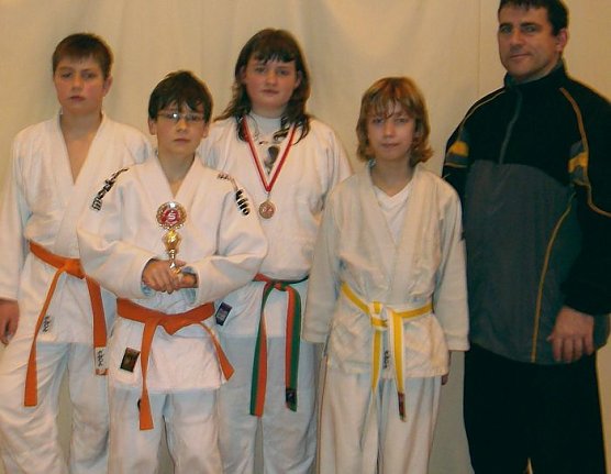 Erfolgreiche Nordh&auml;user Judokas (Foto: JSN)