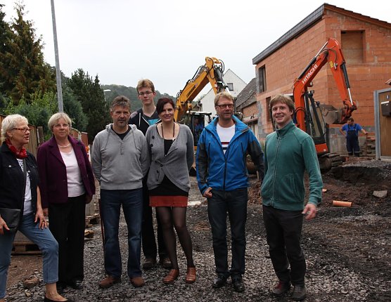 Gr&uuml;ne zu Besuch in Steigerthal (Foto: privat)