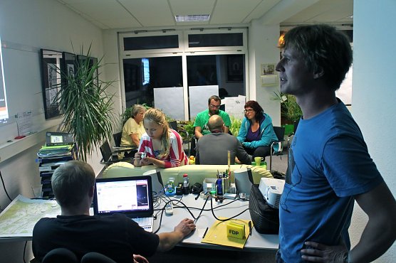 Die Gr&uuml;nen haben das Ziel Wiedereinzug in den Landtag erreicht (Foto: Angelo Glashagel)