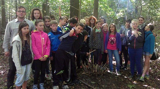 Erlebnistag im Wald (Foto: Forstamt/M. Böhme) Erlebnistag im Wald (Foto: Forstamt/M. Böhme)