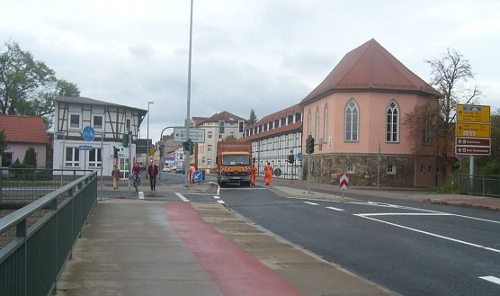 Letzte Arbeiten (Foto: Stadtverwaltung Nordhausen) Letzte Arbeiten (Foto: Stadtverwaltung Nordhausen)