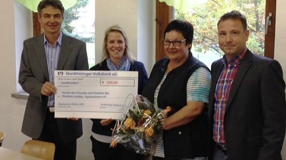 Freude beim F&ouml;rderverein (Foto: privat)