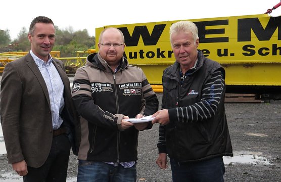 Von links: Niels Neu, Tobias Jung, Hans-Joachim Junker (Foto: NUV) Von links: Niels Neu, Tobias Jung, Hans-Joachim Junker (Foto: NUV)