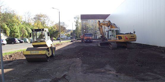 Erdarbeiten (Foto: Kurt Frank)