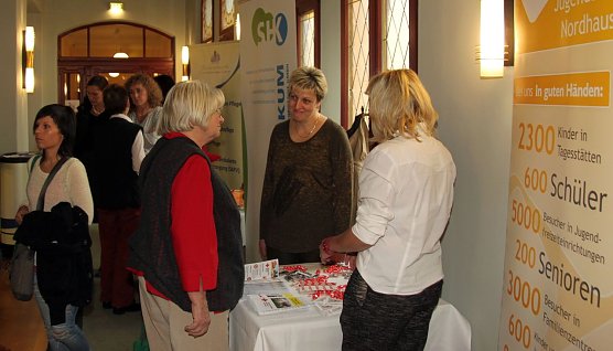 Pflegeeinrichtungen stellten sich vor (Foto: J. Piper)
