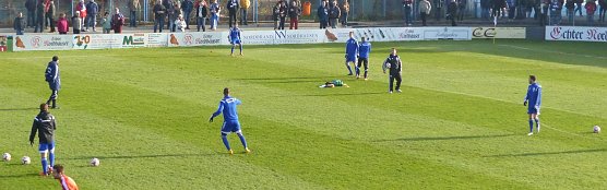 Bald geht es los - das letzte Heimspiel in diesem Jahr (Foto: nnz)