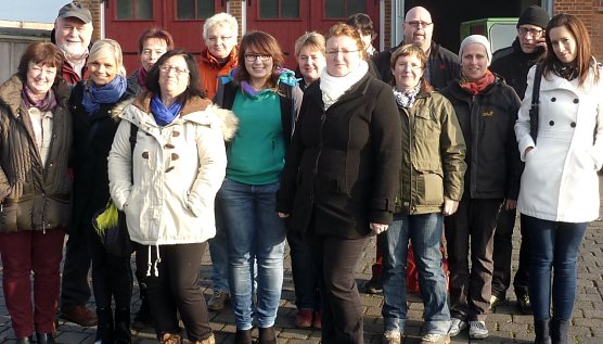 Besuch an historischer St&auml;tte (Foto: privat)