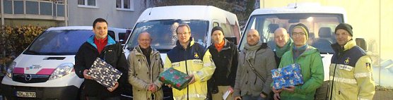 In den Morgenstunden machte sich der Diakonietransport in Richtung Rum&auml;nien auf den Weg (Foto: Angelo Glashagel)