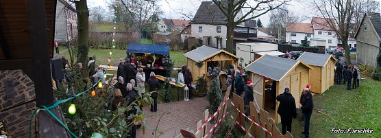 Weihnachtsmarkt in Bielen (Foto: F. Jeschke)