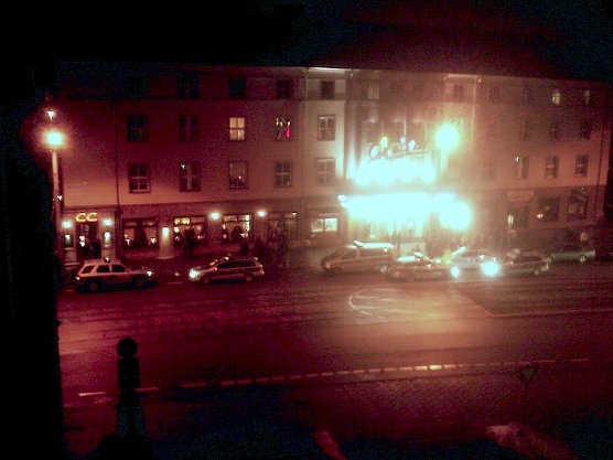 Trouble am Kino (Foto: nnz)