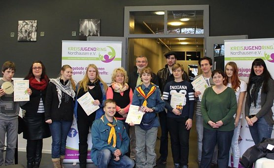 Gewonnen haben... (Foto: Kreisjugendring Nordhausen) Gewonnen haben... (Foto: Kreisjugendring Nordhausen)