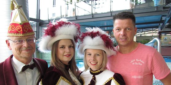 Närrische Kooperation (Foto: Badehaus Nordhausen GmbH) Närrische Kooperation (Foto: Badehaus Nordhausen GmbH)