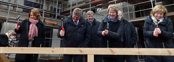 Richtfest in der Geseniusstraße (Foto: nnz) Richtfest in der Geseniusstraße (Foto: nnz)