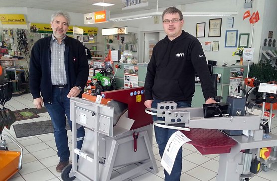 Matthias Friese (BGU/links), Torsten Juch (FFI) (Foto: privat)