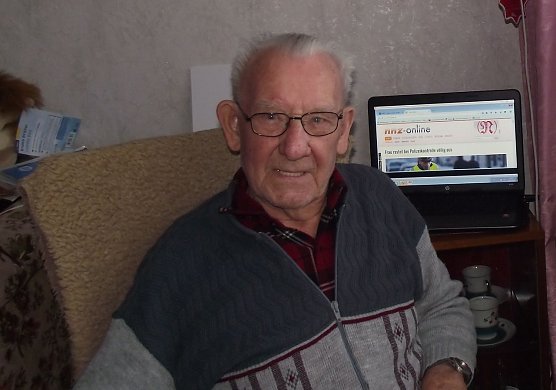 Herbert Naumann feiert heute seinen 91. Geburtstag (Foto: Kurt Frank)