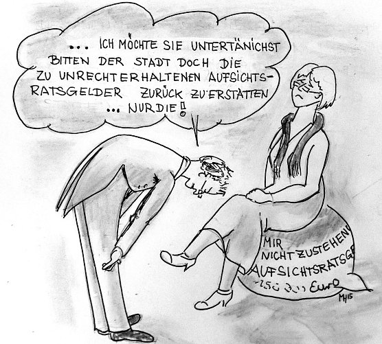 Karikatur (Foto: Martin H&ouml;fer)