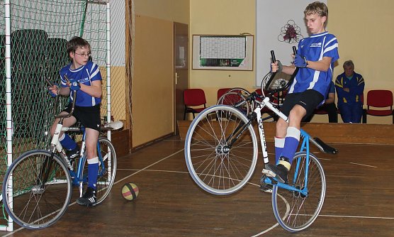 Paul Fiebig (links) und Max Teichmann vom SV Ilfeld (Foto: Uwe Tittel)