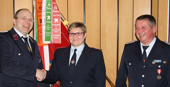 Erste Frau als Wehrf&uuml;hrer (Foto: privat)